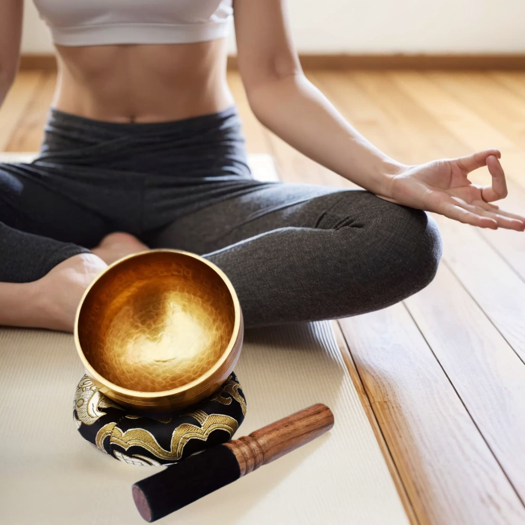 Tibetan Singing Bowl - 1 Pc ทิเบตร้องเพลงชาม 13/15/17/20 ซม.ตัวเลือกขนาดใหญ่ Handmade