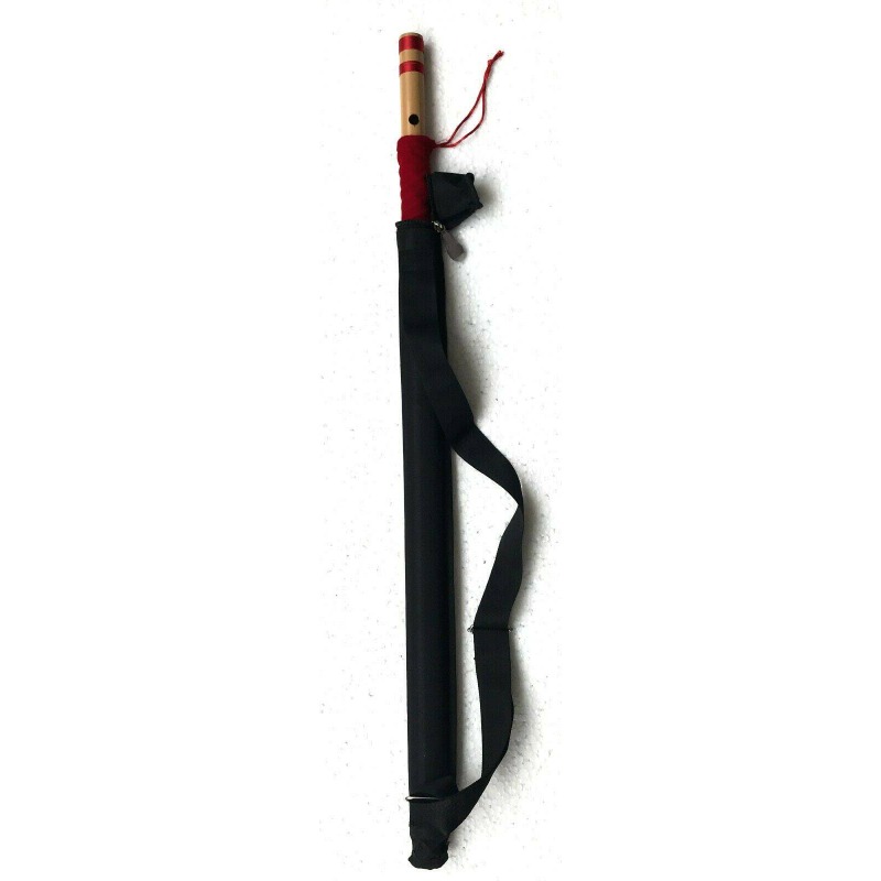 Musical Instrument Indian - เครื่องดนตรีอินเดีย 24 ชนิด, ขลุ่ยบันซูรี, ขลุ่ยไม้ไผ่แบบท่อแข็ง