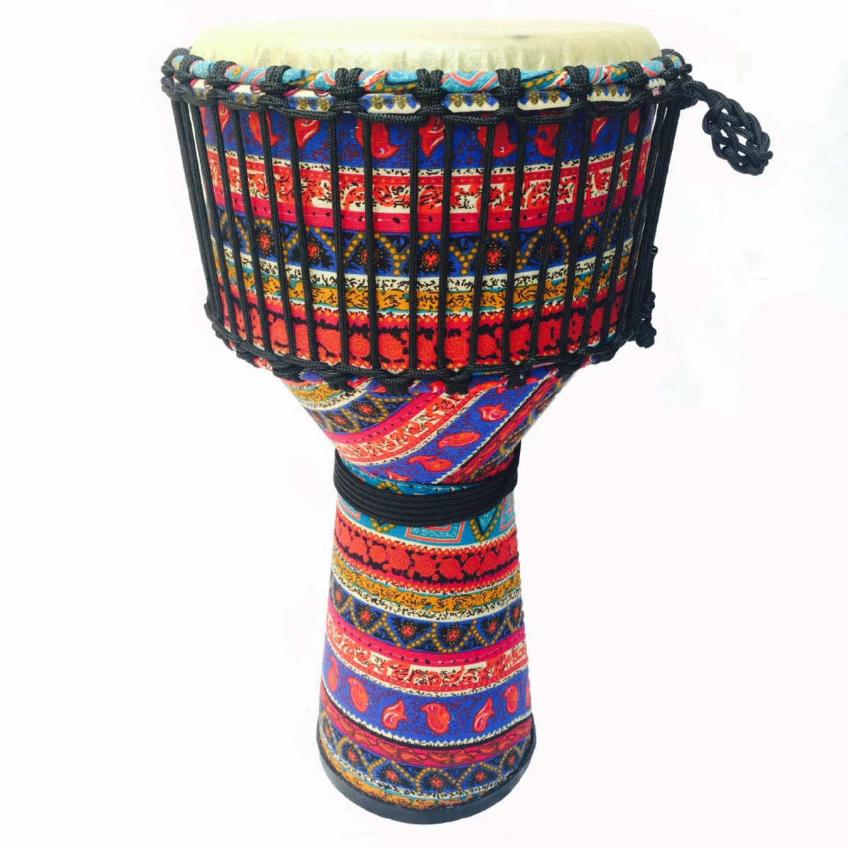 Musical Instrument Djembe - กลองดนตรีแอฟริกันแบบดั้งเดิม ขนาด 8-10 นิ้ว น้ำหนักเบา