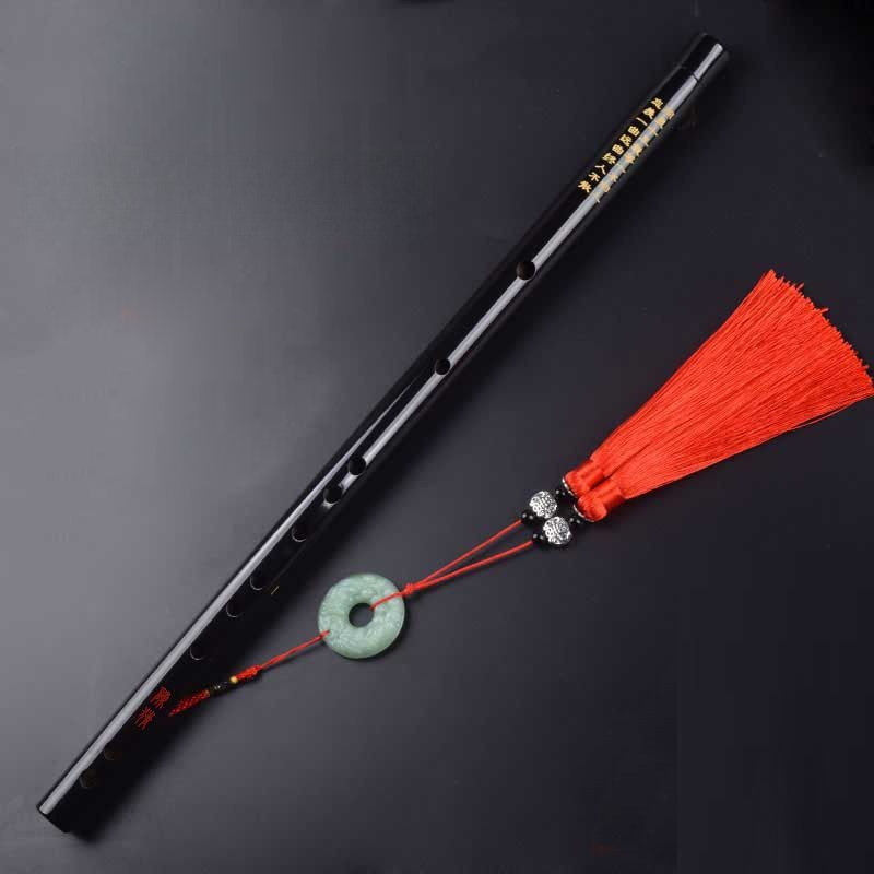 Musical Instrument Ancient - ขลุ่ยไม้ไผ่แบบดั้งเดิม ขลุ่ยสำหรับการแสดงพื้นบ้าน ขลุ่ยสำหรับผู้ใหญ่ ระดับมืออาชีพและผู้เริ่มต้น ขลุ่ยแบบขวาง เครื่องดนตรีโบราณของจีน