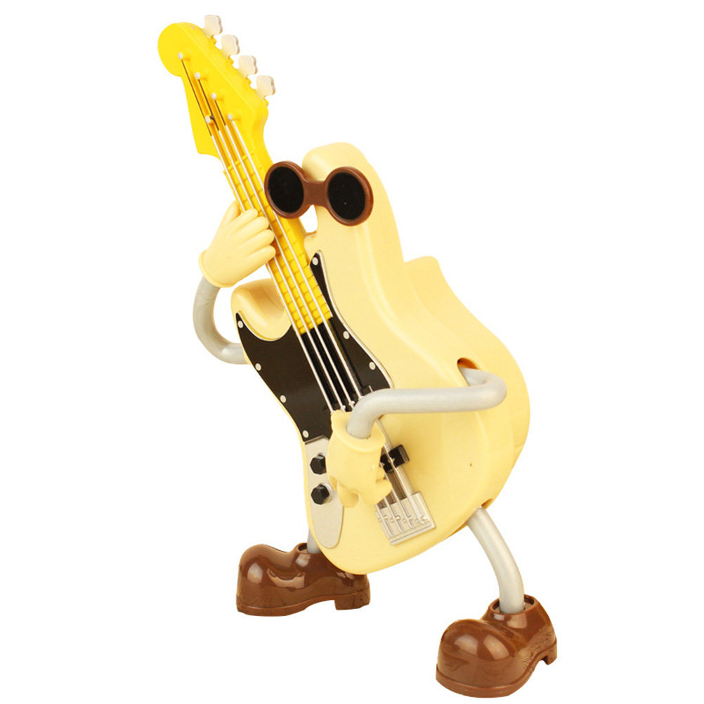 Musical Instrument Ancient - กล่องดนตรีกีตาร์เบส 1 ชิ้น สไตล์โบราณ แบบไขลาน ไม่ใช้แบตเตอรี่
