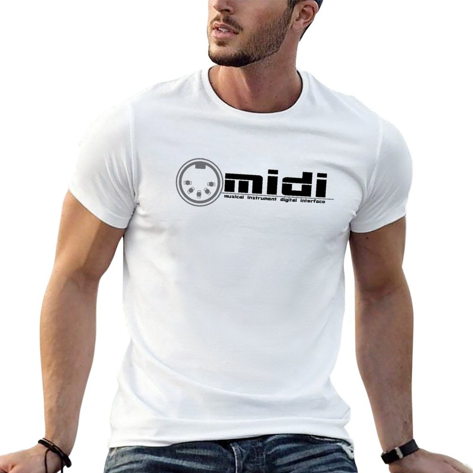 Musical Instrument Digital Interface - MIDI - เสื้อยืดมิเตอร์ไซเคิล อินเตอร์เฟสเครื่องดนตรีดิจิตอล เสื้อยืดคูล ดราย