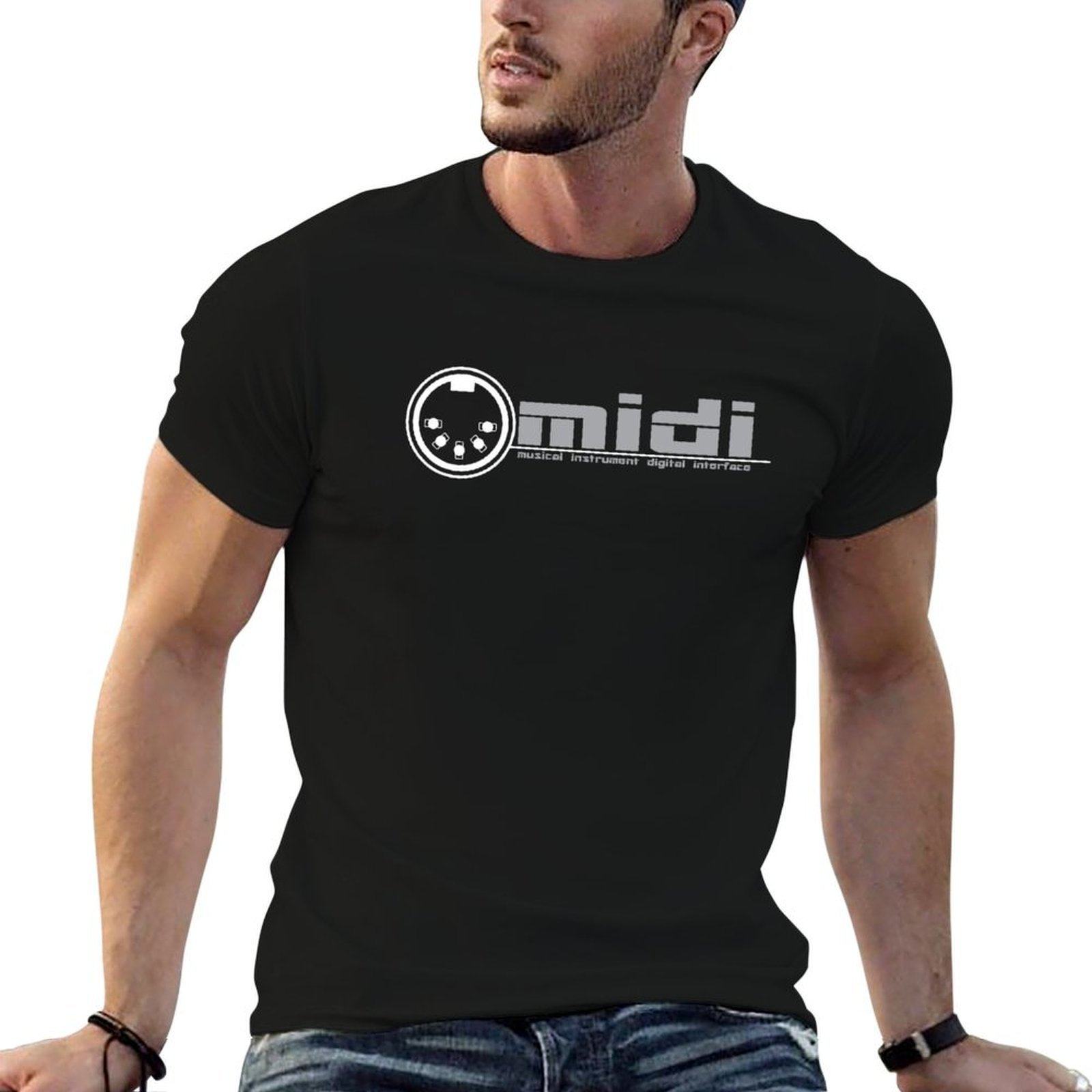 Musical Instrument Digital Interface - MIDI - เสื้อยืดลาย Musical Instrument Digital