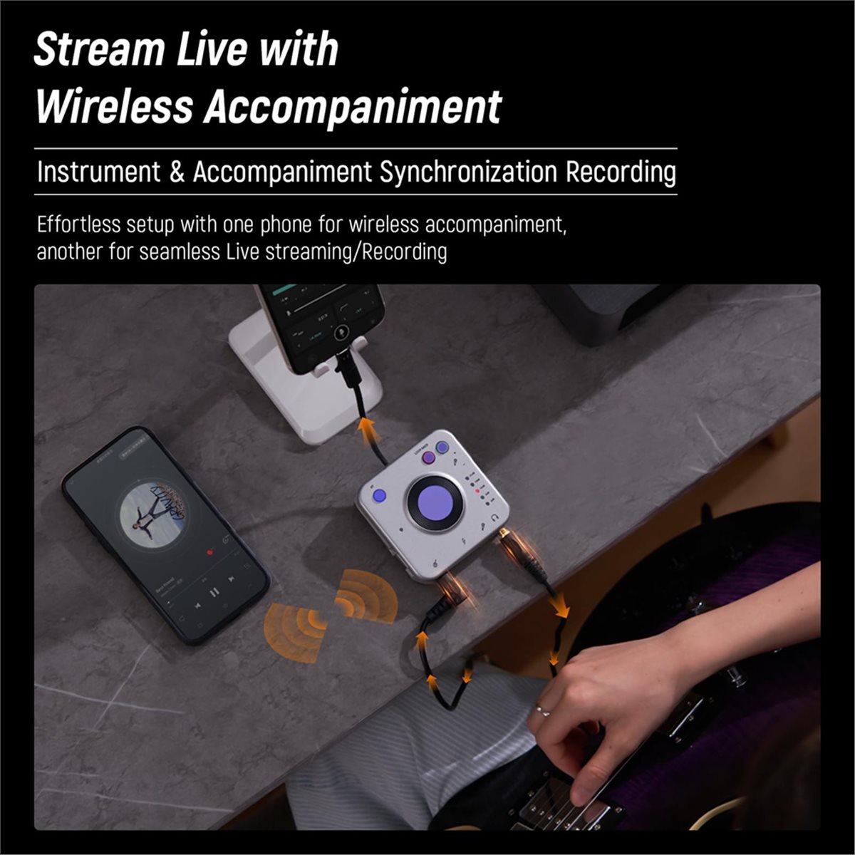 Musical Instrument Digital Interface - อินเทอร์เฟซเสียง Digital Essentials Live Dock สำหรับการสตรีมสดขณะชาร์จ