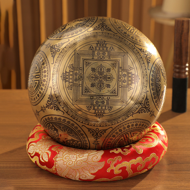 ชามทองเหลืองทำมือจากเนปาล ชามท - Tibetan Singing Bowl บทวิจารณ์และราคา