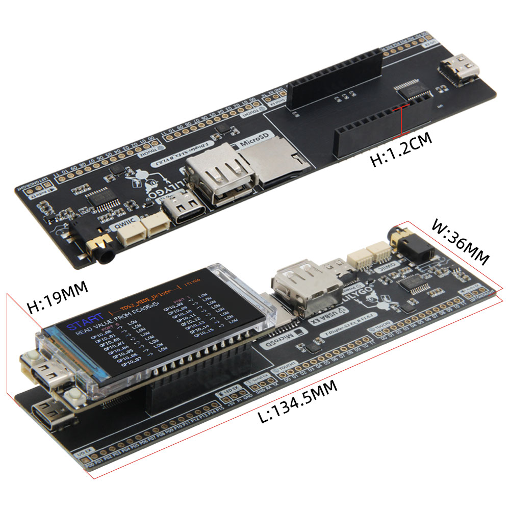 บอร์ดพัฒนา T-Display-S3 MIDI S - Musical Instrument Digital Interface บทวิจารณ์และราคา