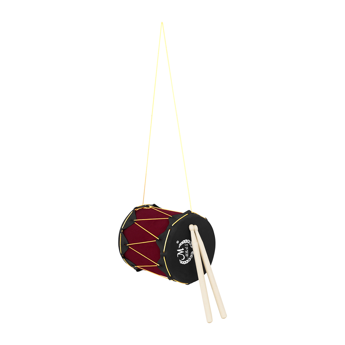 กลองยาง IRIN พร้อมสายคล้อง สาม - Musical Instrument Indian บทวิจารณ์และราคา