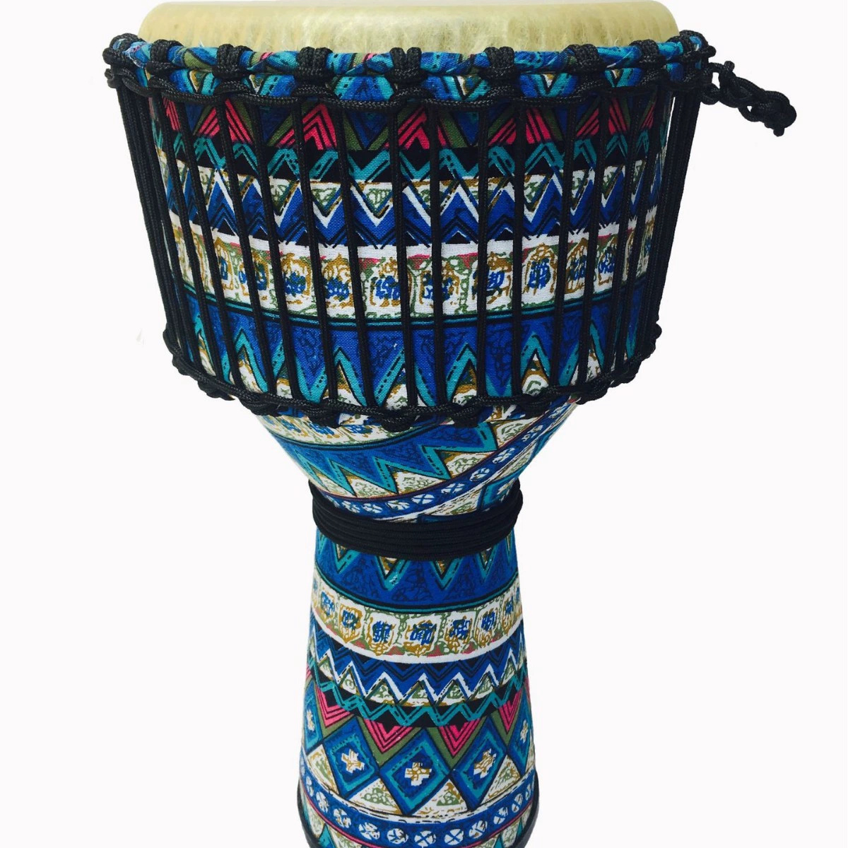 กลองดนตรีแอฟริกันแบบดั้งเดิม ข - Musical Instrument Djembe บทวิจารณ์และราคา