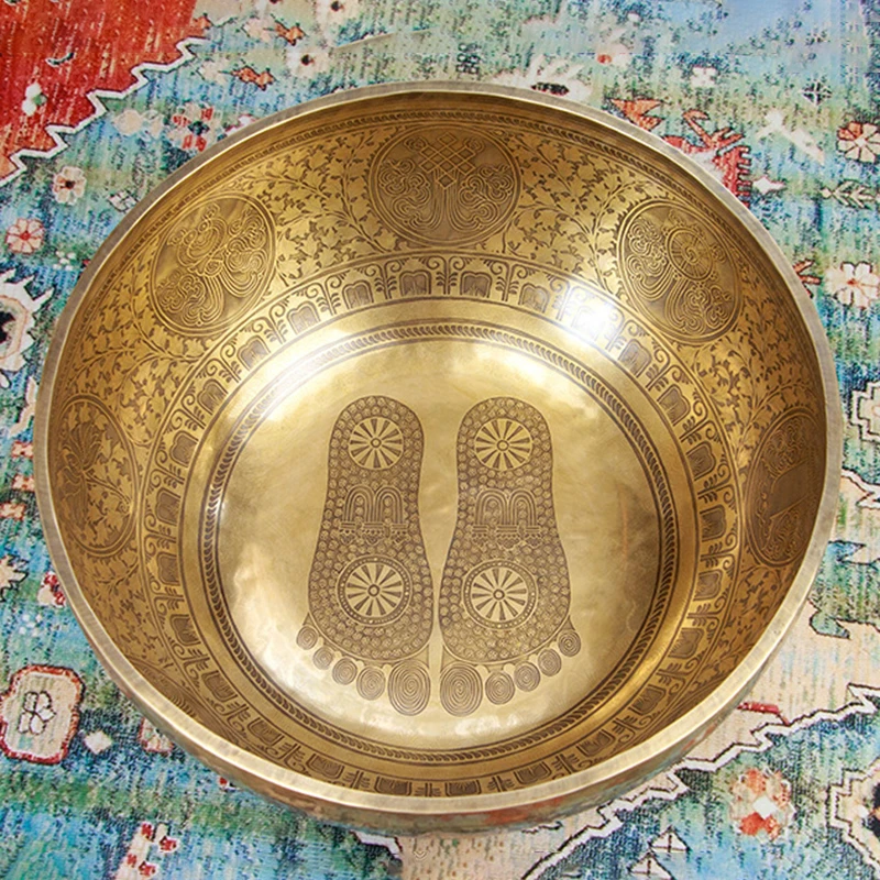 เนปาล Handmade ทองเหลืองทิเบตช - Tibetan Singing Bowl บทวิจารณ์และราคา