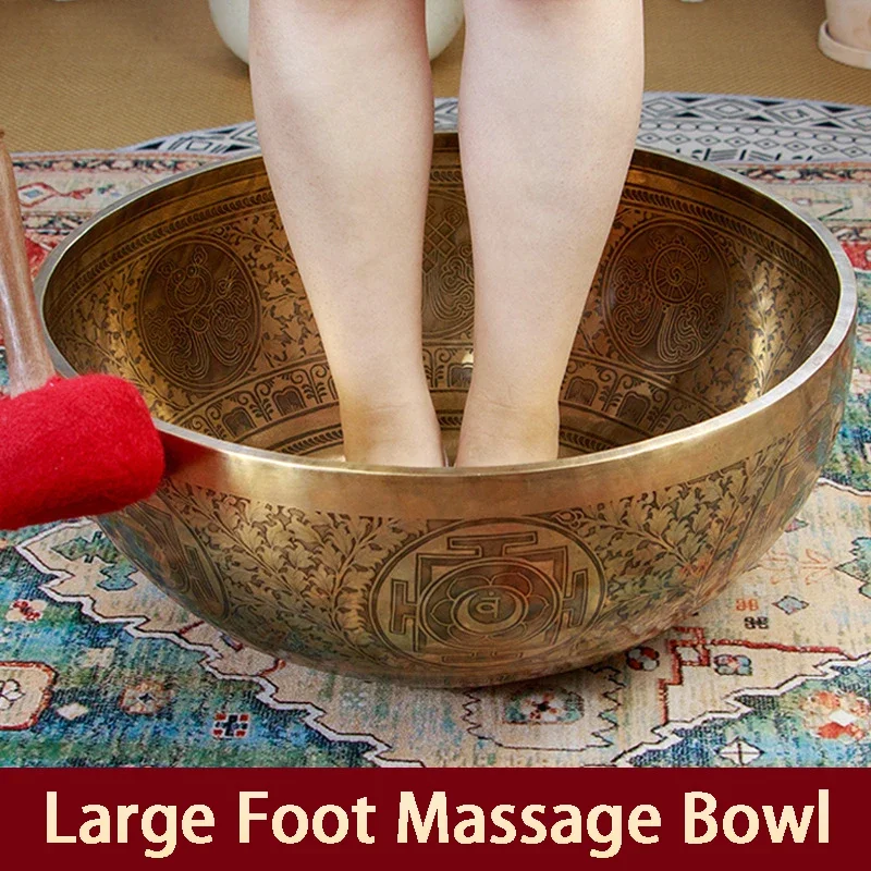 เนปาล Handmade ทองเหลืองทิเบตช - Tibetan Singing Bowl บทวิจารณ์และราคา