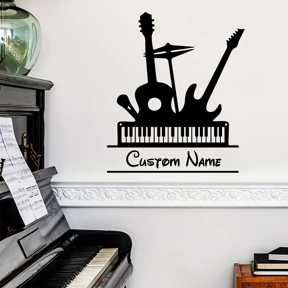 สติ๊กเกอร์ติดผนังลายการ์ตูนเคร - Musical Instrument Name บทวิจารณ์และราคา