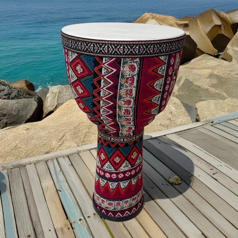 กลองเจมเบ้แบบพกพาขนาด 8.5 นิ้ว - Musical Instrument Djembe บทวิจารณ์และราคา