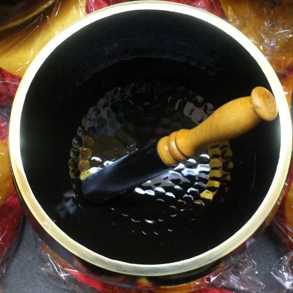 ขันทองแดงดำแบบทิเบต ขนาด 3.5-2 - Tibetan Singing Bowl บทวิจารณ์และราคา