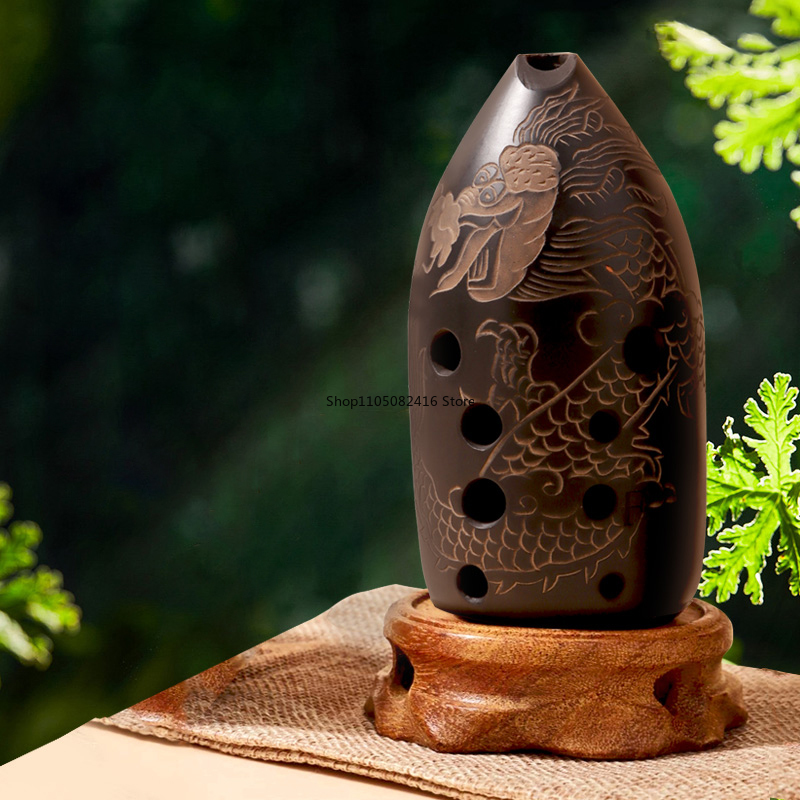 เครื่องดนตรีโอคาริน่าแบบจีนโบร - Musical Instrument Ancient บทวิจารณ์และราคา