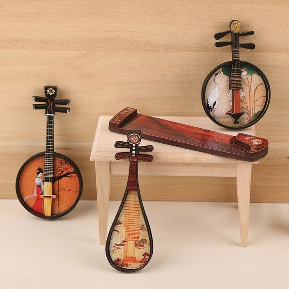 4 ชิ้น/ชุด เครื่องดนตรีสไตล์จี - Musical Instrument Ancient บทวิจารณ์และราคา