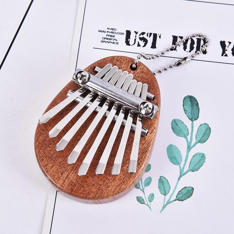 8 Keys Kalimba Thumb เปียโนคุณ - Musical Instrument Of Africa บทวิจารณ์และราคา