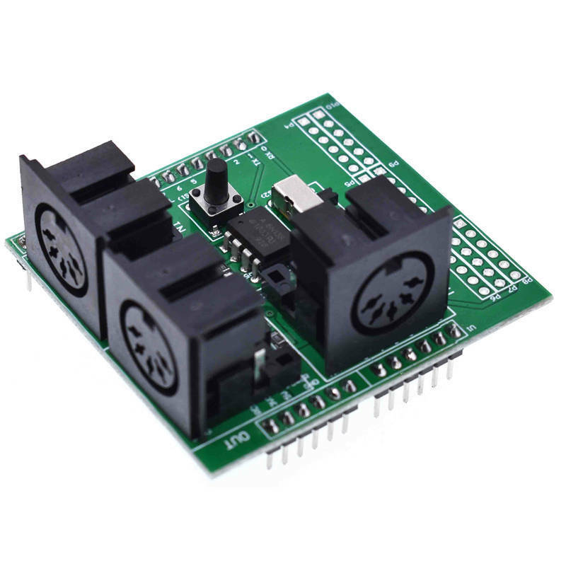บอร์ดอะแดปเตอร์ดนตรี MIDI Shie - Musical Instrument Digital Interface บทวิจารณ์และราคา