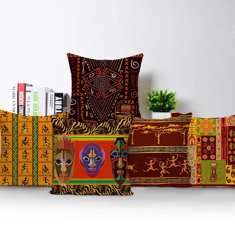 ปลอกหมอนอิงผู้หญิงแอฟริกันย้อน - Musical Instrument Of Africa บทวิจารณ์และราคา