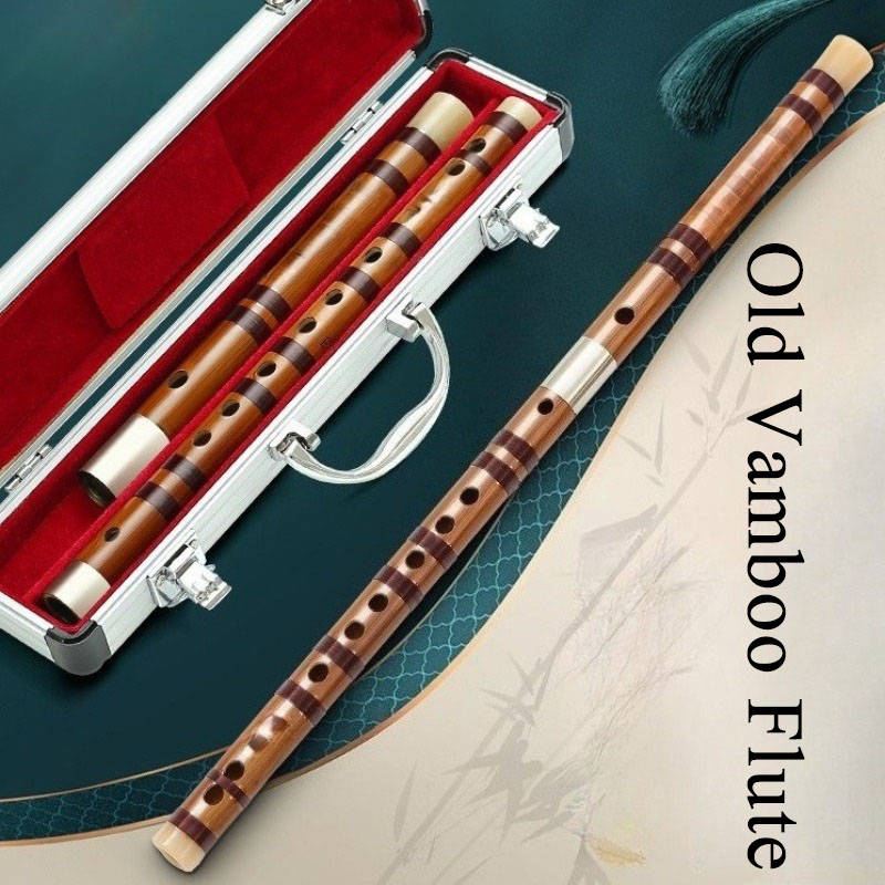 ขลุ่ยไม้ไผ่แบบมืออาชีพ ขลุ่ยพก - Musical Instrument Ancient บทวิจารณ์และราคา