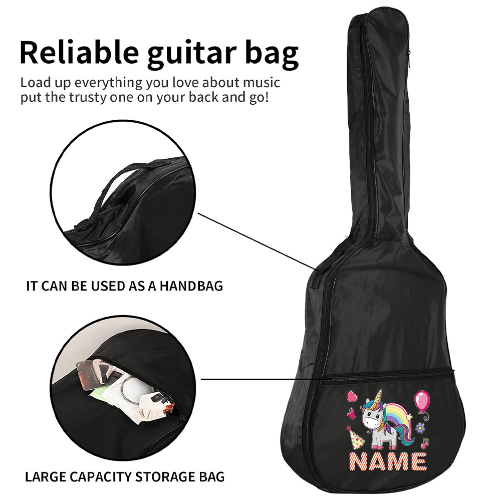 กระเป๋าใส่กีตาร์แบบกำหนดเองได้ - Musical Instrument Name บทวิจารณ์และราคา