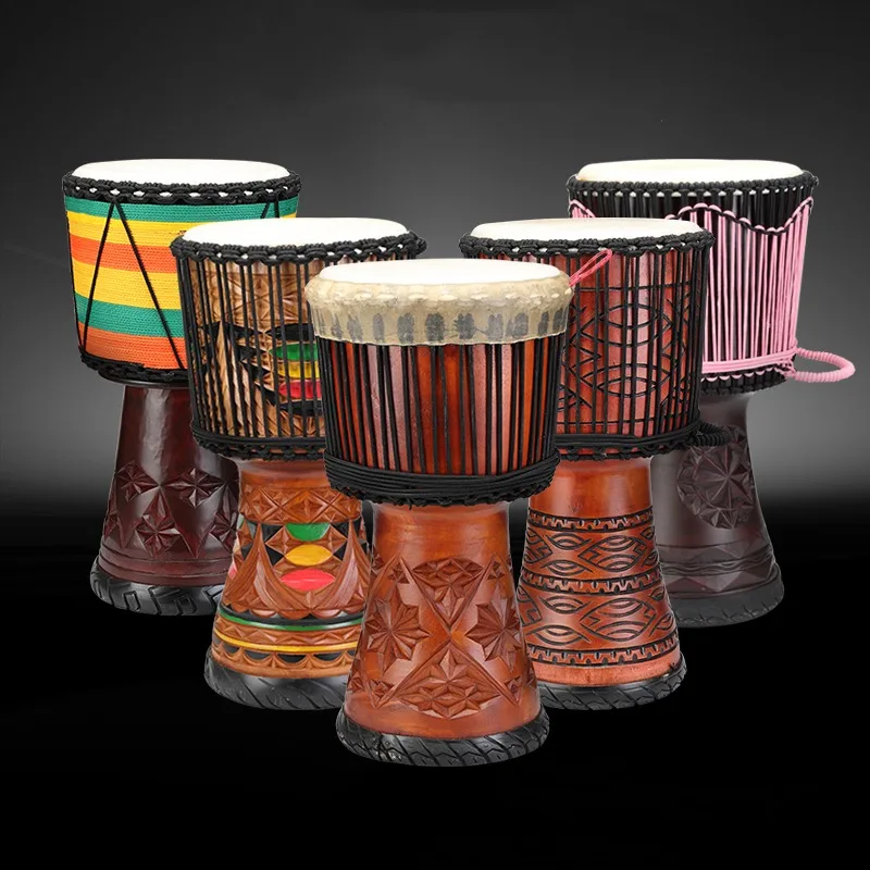 12 นิ้ว Djembe Mahogany กลองแอ - Musical Instrument Djembe บทวิจารณ์และราคา