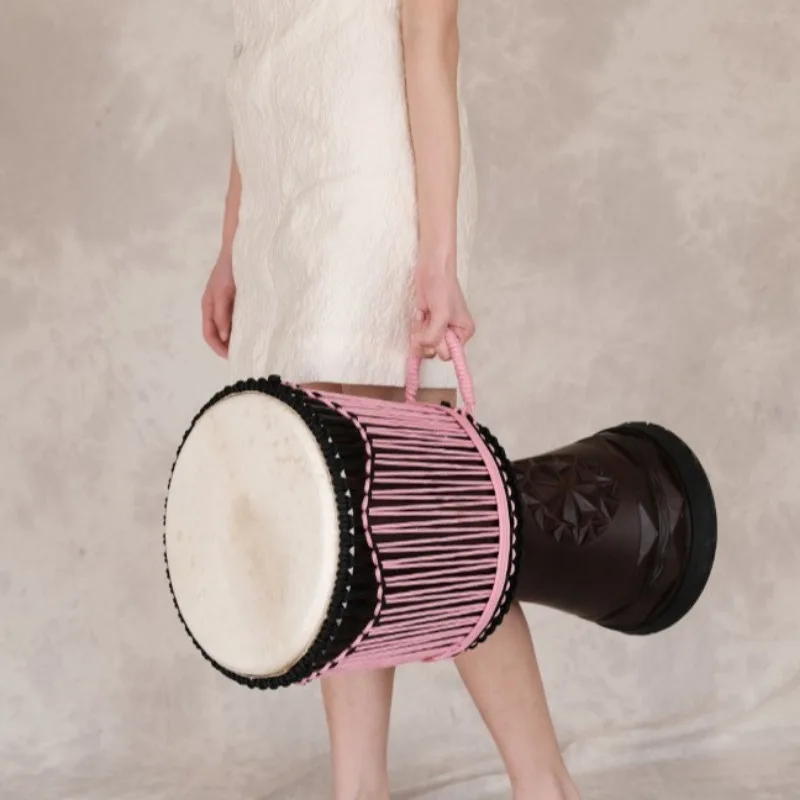 12 นิ้ว Djembe Mahogany กลองแอ - Musical Instrument Djembe บทวิจารณ์และราคา