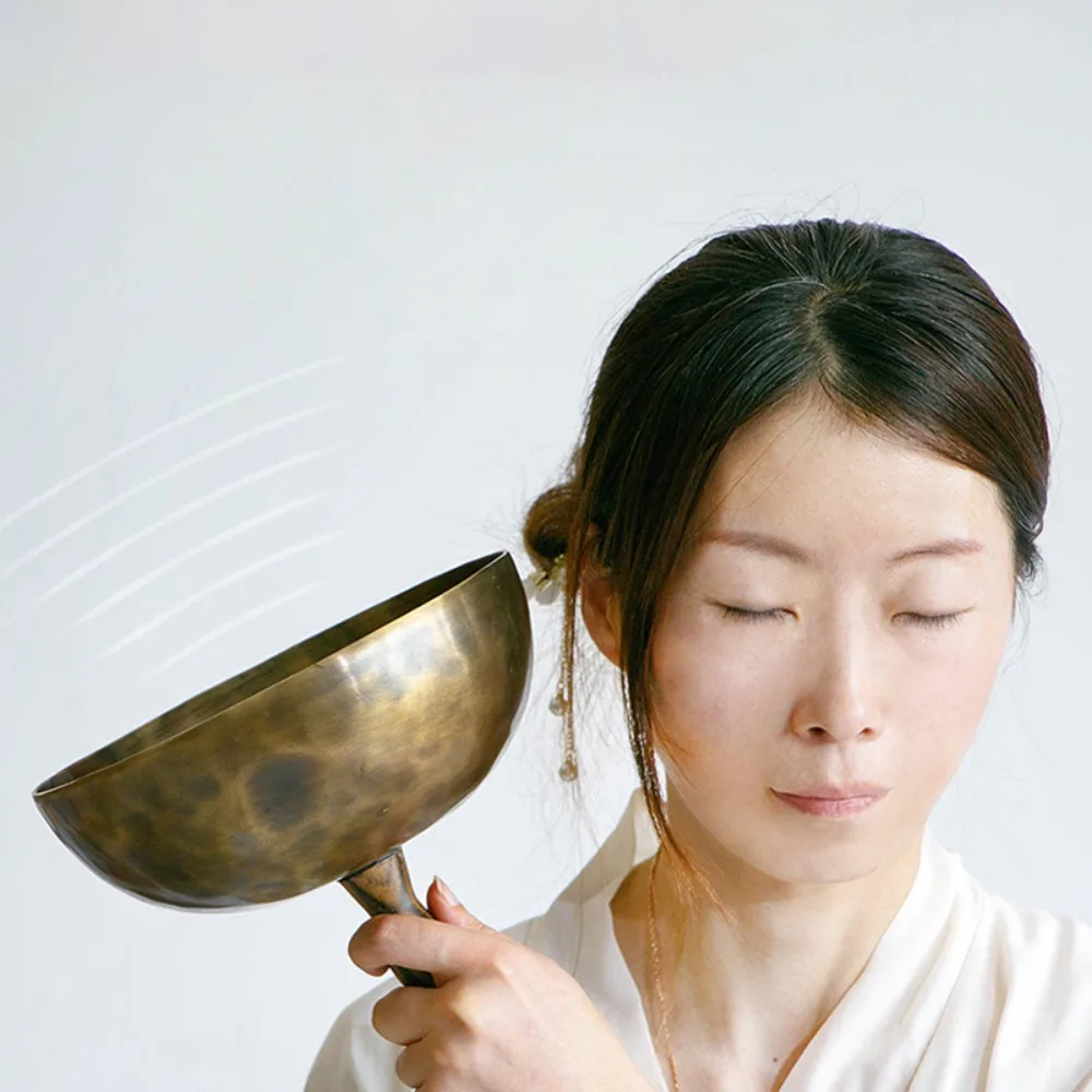 ชามทองเหลืองสำหรับร้องเพลงแบบม - Tibetan Singing Bowl บทวิจารณ์และราคา