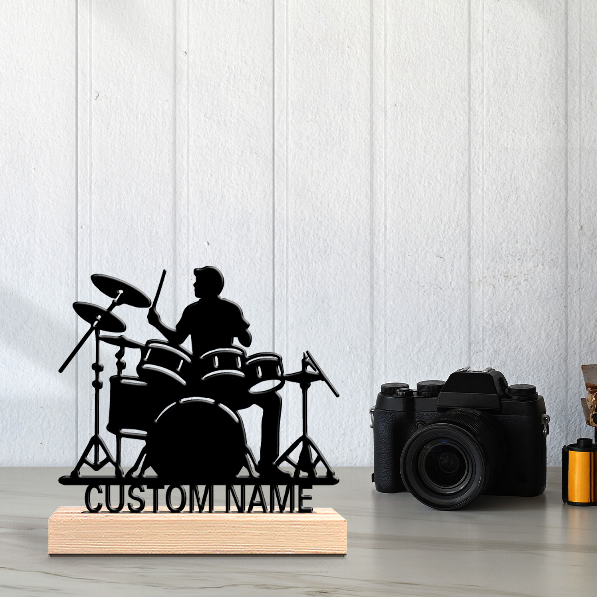 รูปปั้นเครื่องดนตรีกลอง 1 ชิ้น - Musical Instrument Name บทวิจารณ์และราคา