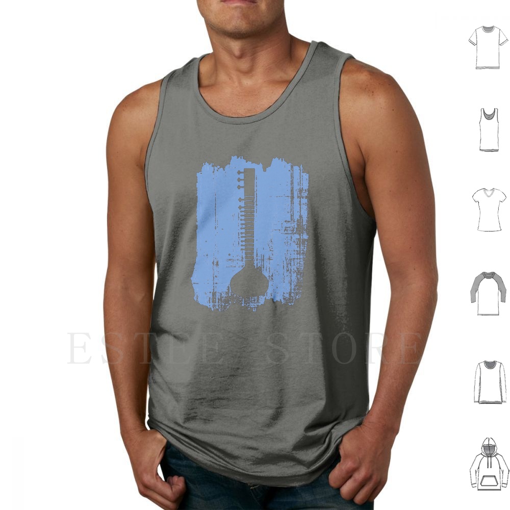 กีตาร์อินเดียเสื้อกล้ามเสื้อกั - Musical Instrument Indian บทวิจารณ์และราคา