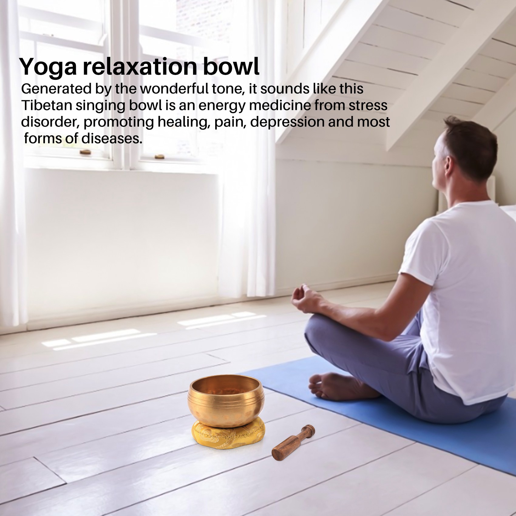 ABYM 3.2 นิ้วทิเบตร้องเพลงชาม  - Tibetan Singing Bowl บทวิจารณ์และราคา